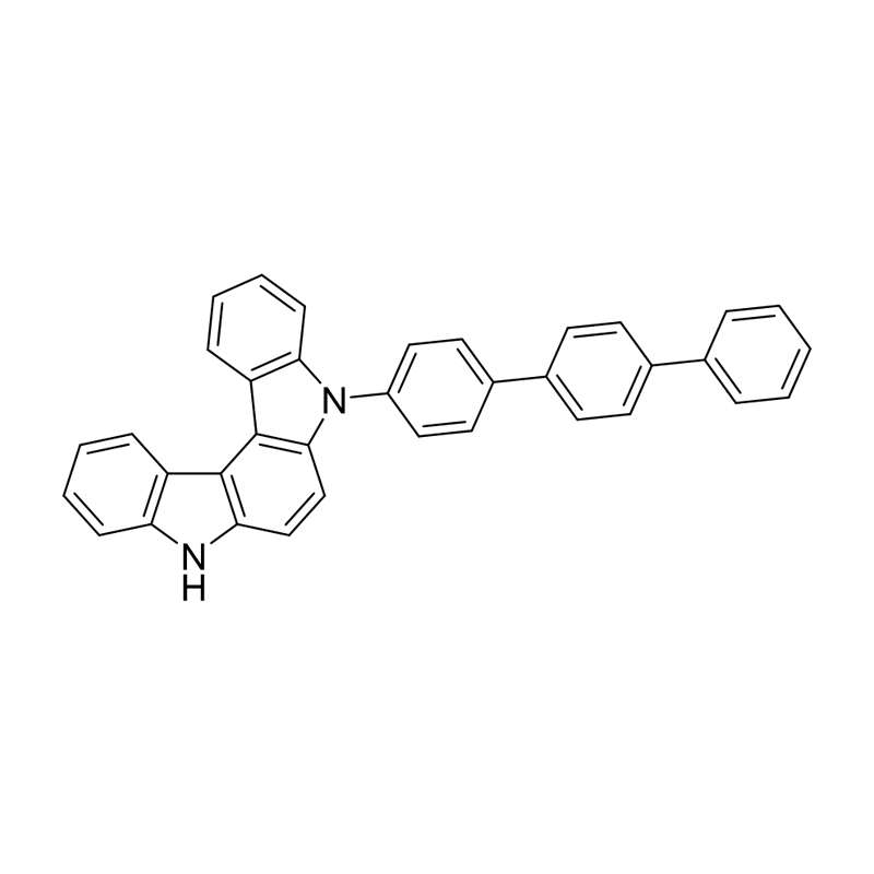 อินโดโล[2,3-c]คาร์บาโซล, 5,8-ไดไฮโดร-5-[1,1′:4′,1′′-เทอร์ฟีนิล]-4-อิล-
