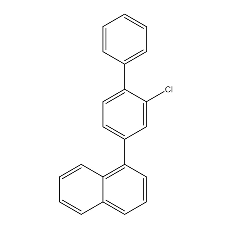 1-(2-คลอโร-[1,1'-ไบฟีนิล]-4-อิล)แนฟทาลีน